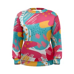 Background Abstract Women s Sweatshirt by Salmanaz77