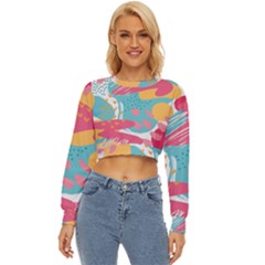 Background Abstract Lightweight Long Sleeve Sweatshirt by Salmanaz77