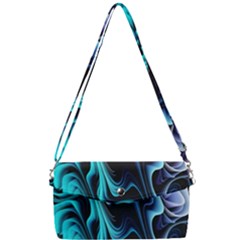 Nature Water Wave Architecture Removable Strap Clutch Bag by Salmanaz77