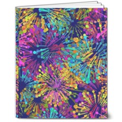 Illustration Graphics Art 8  X 10  Softcover Notebook by anzea