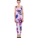 Flowers Petals Pineapples Fruit One Piece Catsuit View1