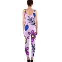 Flowers Petals Pineapples Fruit One Piece Catsuit View2