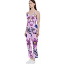 Flowers Petals Pineapples Fruit V-Neck Camisole Jumpsuit View2