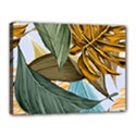 Monstera Palm Leaves Plants Canvas 16  x 12  (Stretched) View1