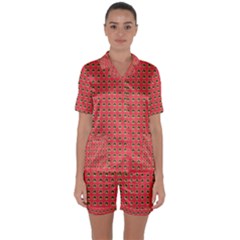 Olimedsalmn Satin Short Sleeve Pajamas Set by snowwhitegirl