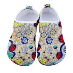 Supersonic Ladybug Angel Power Kids  Sock-style Water Shoes by chellerayartisans