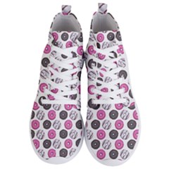 Pattern Seamless Design Decorative Men s Lightweight High Top Sneakers by Maspions