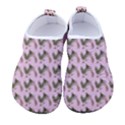 Fern Pattern 2 Pink Kids  Sock-Style Water Shoes View1