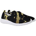 Marble Black, Kiss, Gold, Pretty Men s Slip On Sneakers View3