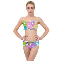 The Care Bears, Care Bears, Cartoon Layered Top Bikini Set by kyorashop23