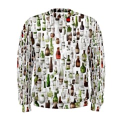 Bottle Chic Print Patterns Men s Sweatshirt by BellaVistaTshirt02