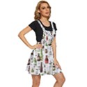 Bottle Chic Print Patterns Apron Dress View3