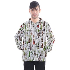 Bottle Chic Print Patterns Men s Half Zip Pullover by BellaVistaTshirt02