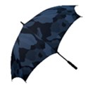 Purple Camo Golf Umbrellas View2