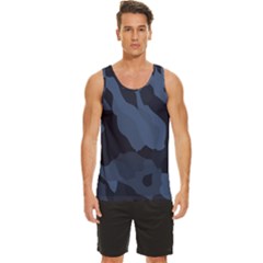 Purple Camo Men s Wide Collar Tank Top by kyorashop23