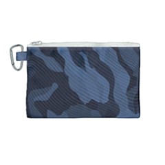 Purple Camo Canvas Cosmetic Bag (medium) by kyorashop23