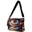 Eye of the Universe (AI) Full Print Messenger Bag (S) View1