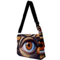 Eye of the Universe (AI) Full Print Messenger Bag (S) View2