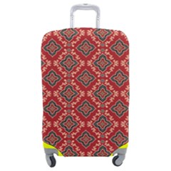 Illustrations Ajrak Abstract Design Pattern Luggage Cover (medium) by Apenda