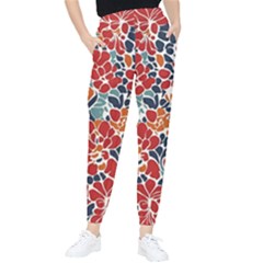 Colorfuleclecticfloralpattern Women s Tapered Pants by BellaVistaTshirt02