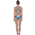 Christmas Frame Border Cross Back Hipster Bikini Set View2