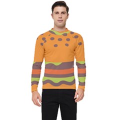 Hamburger Men s Long Sleeve Rash Guard by anzea