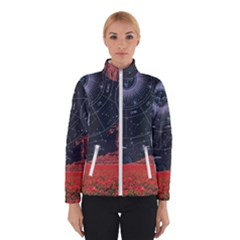 Astrology Surreal Surrealism Trippy Visual Art Women s Bomber Jacket by Bedest