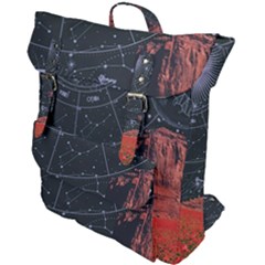 Astrology Surreal Surrealism Trippy Visual Art Buckle Up Backpack by Bedest