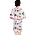 Pattern Seamless Texture Cartoon Long Sleeve Nightdress View2