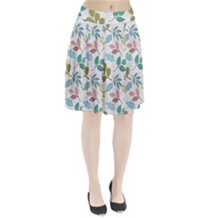 Leaf Seamless Pattern  Pleated Skirt by Safari