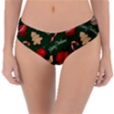 Merry Christmas Reversible Classic Bikini Bottoms View3