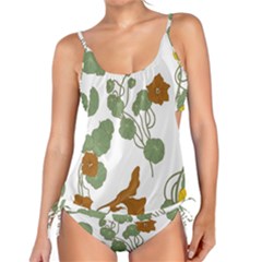 Nasturtium Flowers Plant Leaves Tankini Set by Salmanaz77