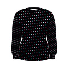 Pattern Dots Wallpaper Seamless Women s Sweatshirt by Salmanaz77