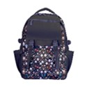 Pearls and stones Carry-on Double Buckle Travel Backpack View1