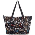 Pearls and stones Full Print Shoulder Bag View2