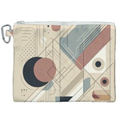 Boho Abstract Architecture Canvas Cosmetic Bag (xxl) by Bedest