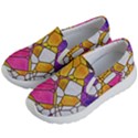 Architecture Glass Abstract Pattern Kids Lightweight Slip Ons View2