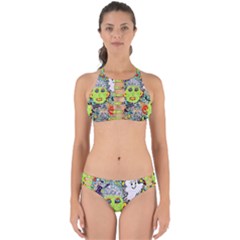 Supersonic Monster Mash Perfectly Cut Out Bikini Set by chellerayartisans