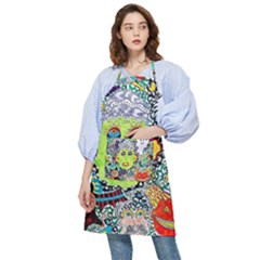 Supersonic Monster Mash Pocket Apron by chellerayartisans