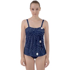 Art Twist Front Tankini Set by zappwaits