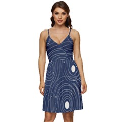 Art V-neck Pocket Summer Dress  by zappwaits