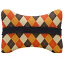 Halloween Argyle Pattern  Seat Head Rest Cushion View2