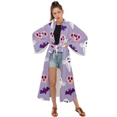 Boo Crew Halloween Season Maxi Kimono by Safari