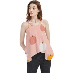 Pumpkin Pattern Halloween 20240926 160345 0000 Flowy Camisole Tank Top by Safari