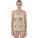 Pumpkin and boo crew halloween  Twist Front Tankini Set View1