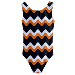 Halloween Wavy 20240926 161241 0000 Kids  Cut-out Back One Piece Swimsuit by Safari