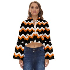 Halloween Wavy 20240926 161241 0000 Boho Long Bell Sleeve Top by Safari