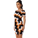 Halloween Wavy 20240926 161241 0000 Fitted Knot Split End Bodycon Dress View2