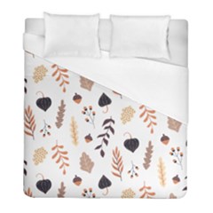 Autumn Seamless Leaves Pattern  Duvet Cover (full/ Double Size) by Safari