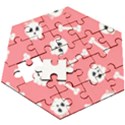 Halloween Pattern With Sculles And Bones 20240926 160927 0000 Wooden Puzzle Hexagon View3